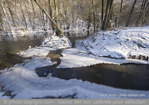 Ourthe en hiver